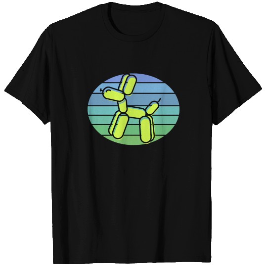 Balloon dog sunset T-shirt