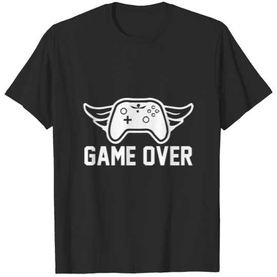Discover Game over Gamer Humor Video Gaming T-shirt