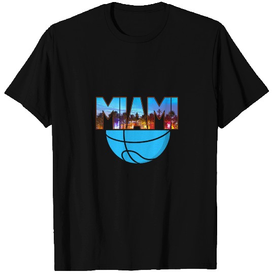 Basketball Miami Florida USA v2 T-shirt