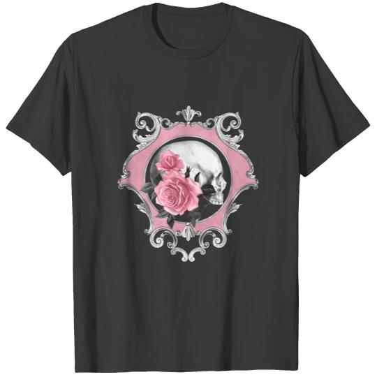 Gothik raven goth skull death skull punk dark T-shirt