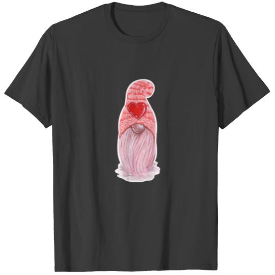 Valentine's Gnome Wool Hat T-shirt