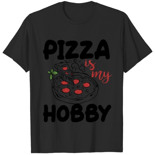 Discover pizza hobby italy feed me i love pizza katze cat T-shirt