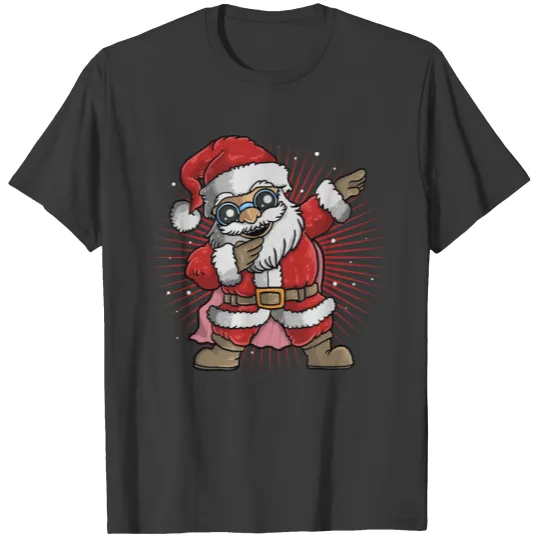 dabbing santa T-shirt