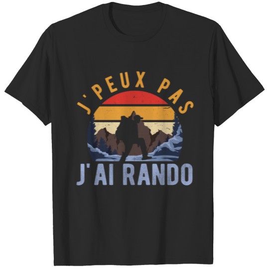 Discover Randonneur Cadeaux Humour T-shirt