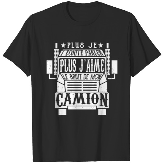 Discover Routier Sympa Cadeau pour Camionneur Conducteur T-shirt