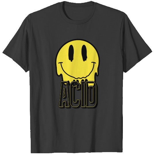 Melting Acid House Smiling Face T-shirt