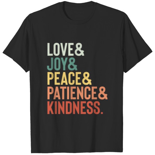 Discover Christian Word Colorful Typography Quote T-shirt