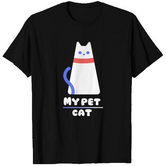 crazy cat T-shirt