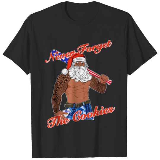 Discover Tattooed santa T-shirt