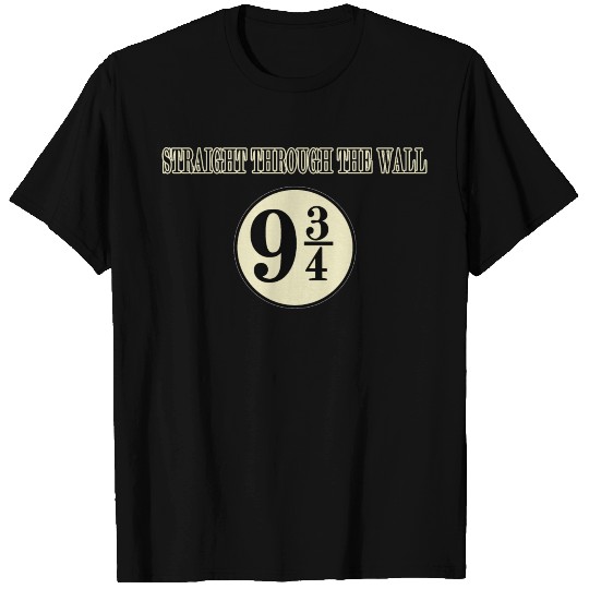 platform 9 3/4 wingardium Leviosa magic school hp T-shirt