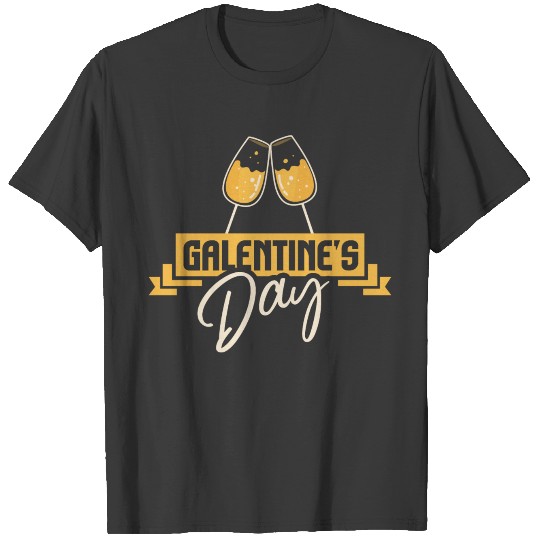 Galentines Day Cute Womens Friendship Celebration T-shirt