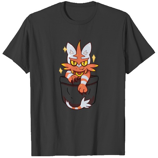 Pocket Shiny Torracat Kids shirt kids clothes T-shirt