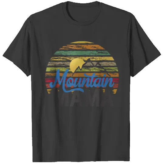 mountain mama camping for mothers day T-shirt