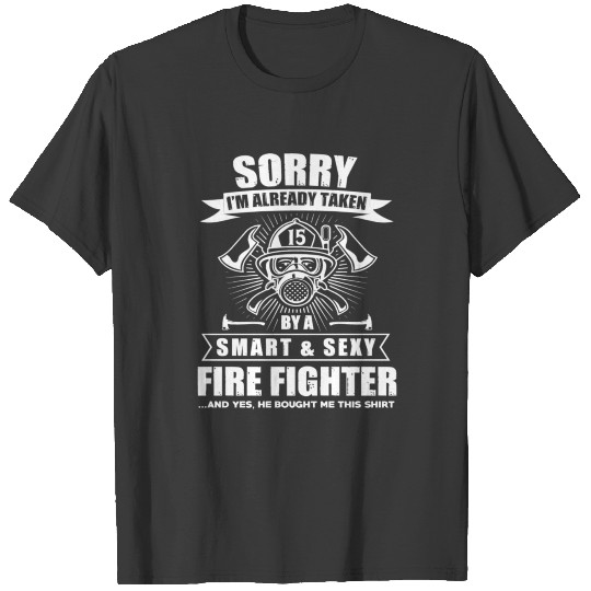 Firefighter Volunteer Fire Brigade Fire Department T-shirt