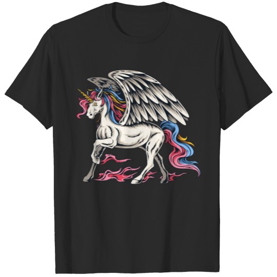 Discover Flying horse T-shirt