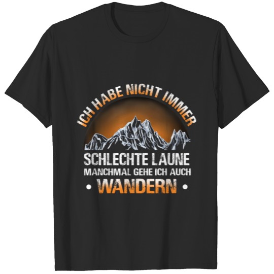 Discover Hiking Motif Mountaineering Hike Hiking Group T-shirt