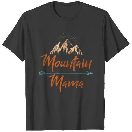 Vintage Retro Mountain Mama for Women T-shirt