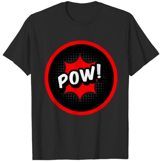 Discover Black POW T-shirt