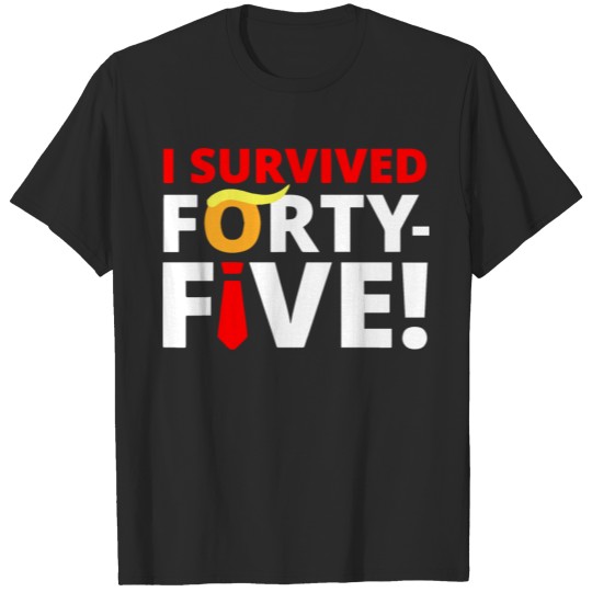 Discover i survived 45 T-shirt