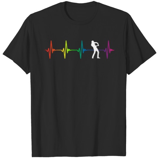 Discover Gaming Rainbow Heartbeat T-shirt