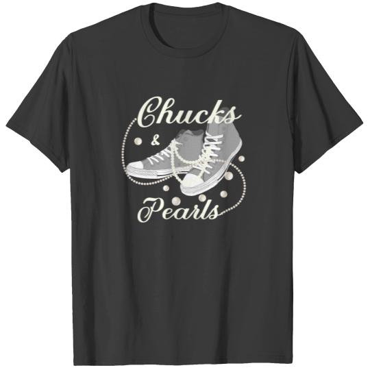 Chucks And pearls 2021 T-shirt