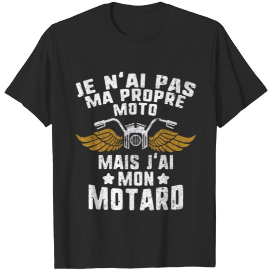 Discover Tee Shirt Motard copine épouse Cadeau De Saint T-shirt