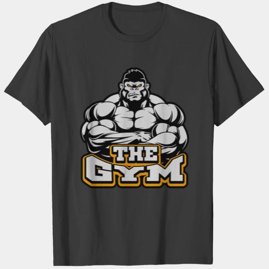 THE GYM IS POWER KING KONG T-shirt