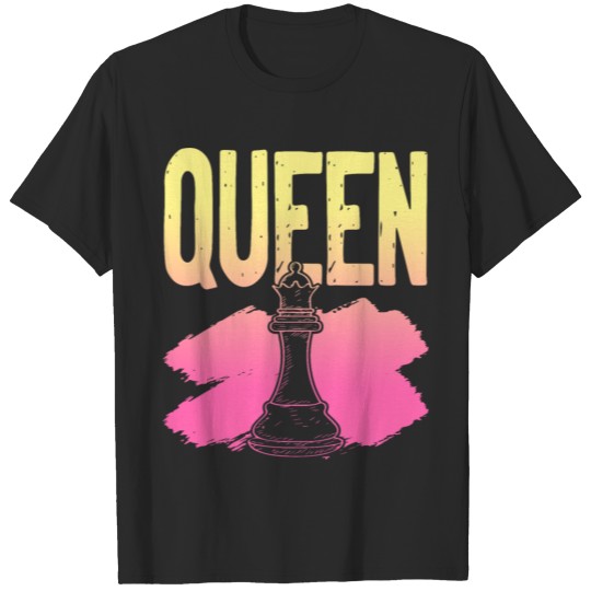 Discover Chess queen queen queen T-shirt