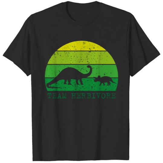 Discover Team herbivore saying gift plants vegan T-shirt