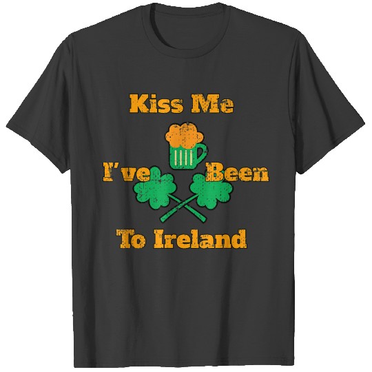 Discover Shamrock Clover Shirt Ireland Gift T-shirt