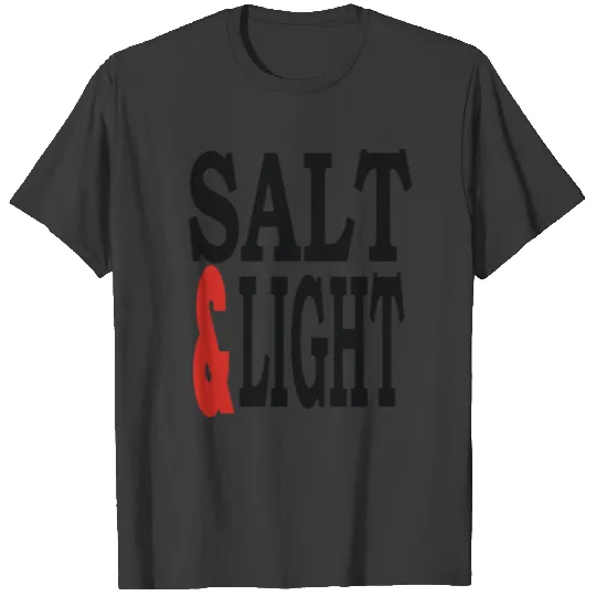 Salt and light white shirt T-shirt