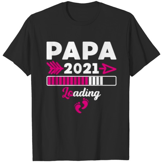 Discover Dad 2021 Loading Family Birth Gift T-shirt