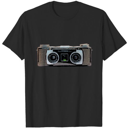 Discover Vintage 3D Camera T-shirt