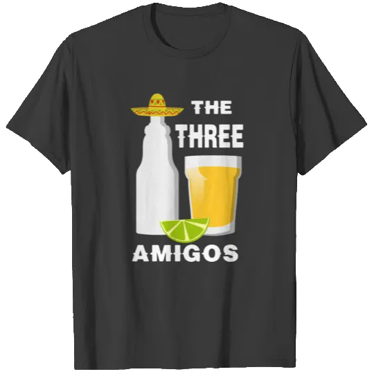 Three Amigos Friends F T-shirt