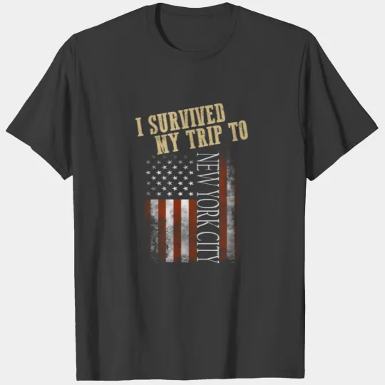 I Survived My Trip To NYC Gift T-shirt