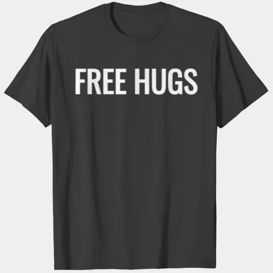 FREE HUGS Christmas Birthday Gift Valentines T-shirt