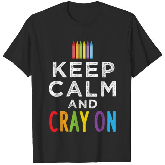 Discover Coloring crayon crayons Chalk T-shirt