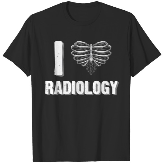 Discover I love radiology mri technologist radiology tech T-shirt