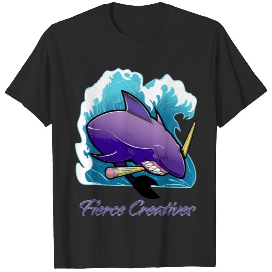 Discover Fierce Creatives Shark T-shirt