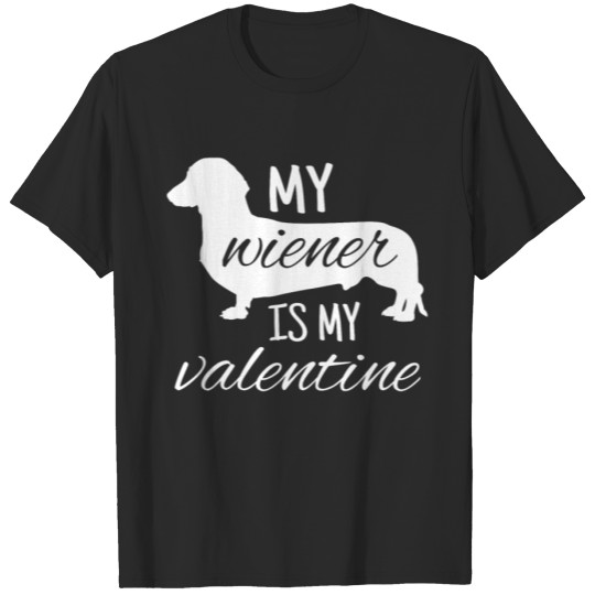 Discover My Weiner Is My Valentine T-shirt
