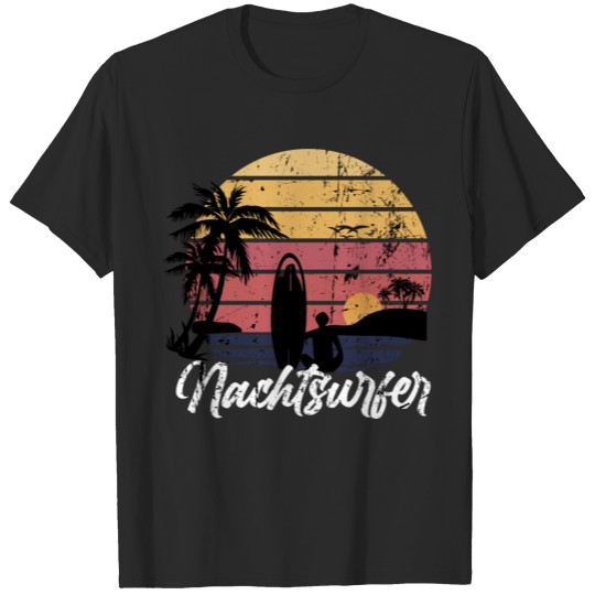 Discover night surfers T-shirt