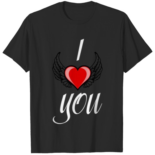 I Love You Valentine's Day gift T-shirt