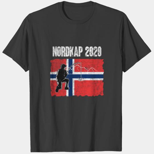 Norway Deep Sea Fishing Tour Fisherman Dad Angling T-shirt