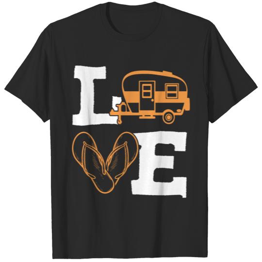 Discover I Love Camping Camp T-shirt