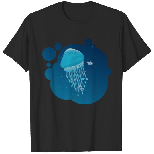 Discover Blue jellyfish T-shirt