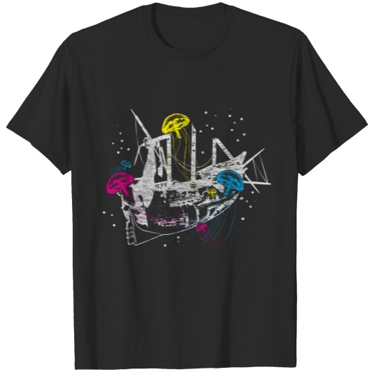 Discover Jellyfish beach Animal T-shirt