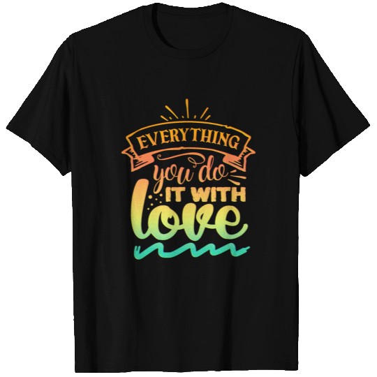 Inspirational Motivational Quote Slogan Typography T-shirt