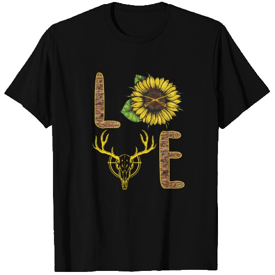 Hunting Love Sunflower T-shirt