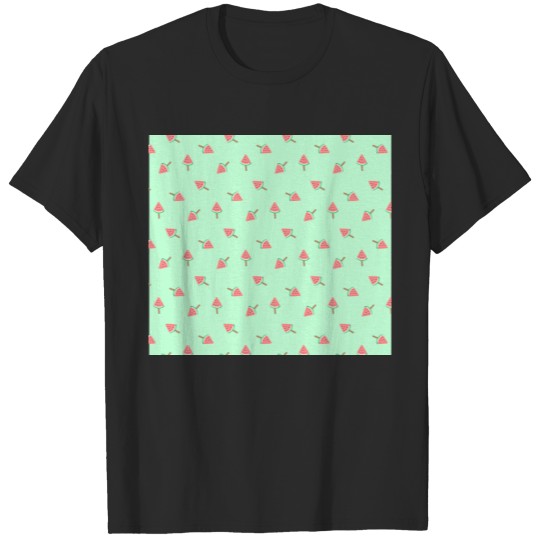 Mini Watermelon Ice cream Pattern T-shirt