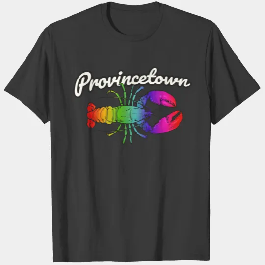 Provincetown Lobster Gay Pride Lobster Graphic T-shirt
